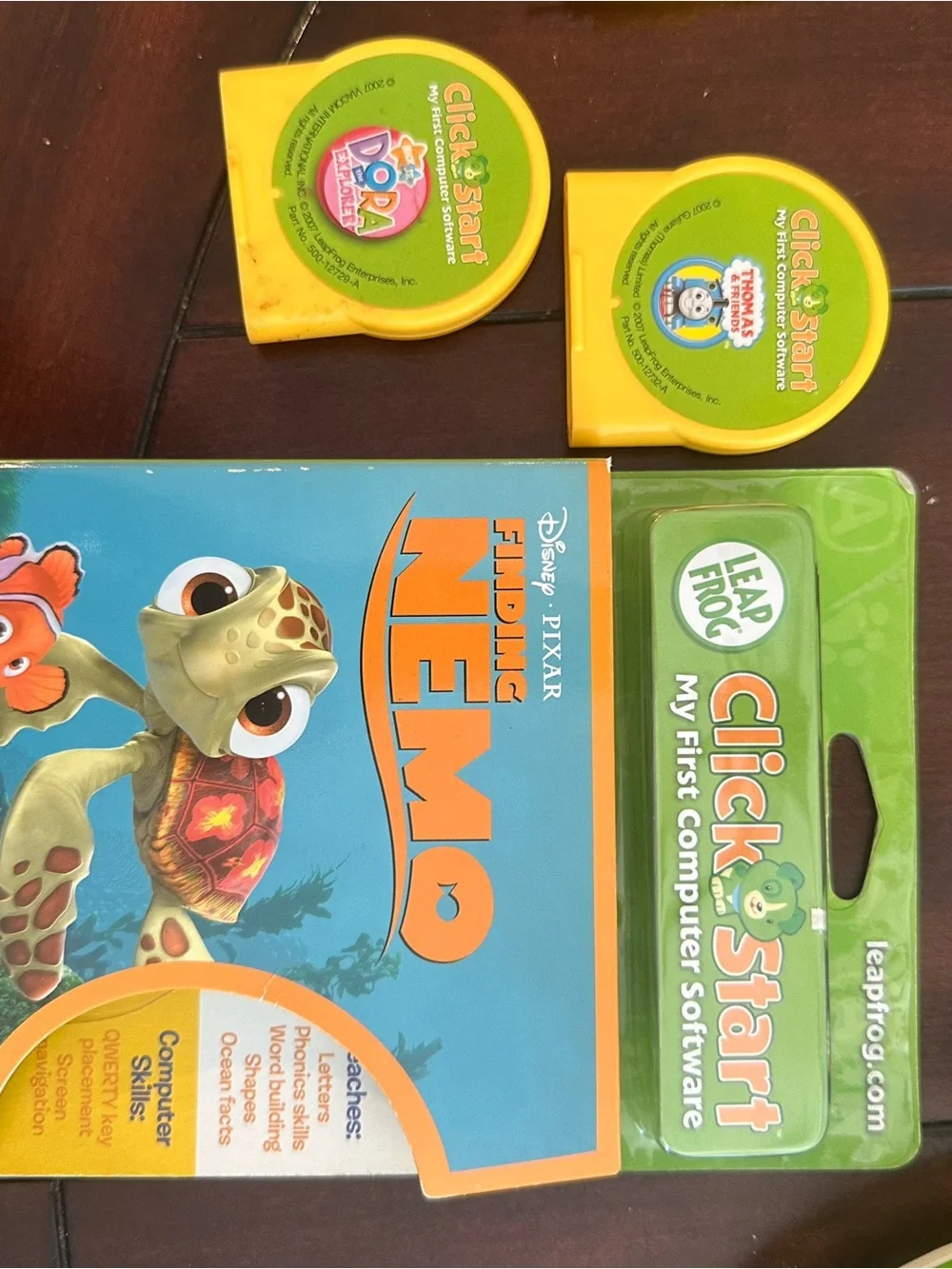 Leap Frog Click Start Kids Learning Computer Toy - Green
